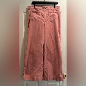 Loft Palmer Wide Leg Corduroy Pant